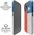 Chile Flag Distressed iPhone 16 Plus Magsafe Impact Case